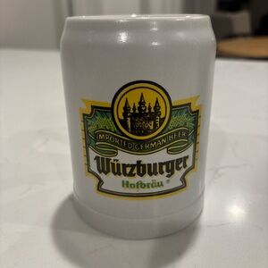 Wurzburger Hofbrau Label Stein CS39 1979 Ceramarte Brazil 5"